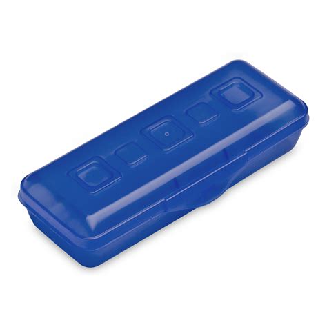 Sterilite pencil box - Avoid that nightmare with Sterilite's Durable Mini Pencil Case and safely store pens, pencils, and other essentials in 1 convenient storage box.This pencil holder is small, but mighty. The innovative indexed lid allows you to easily fit all of your favorite writing utensils and then some by stacking items inside the box for maximum space ... 